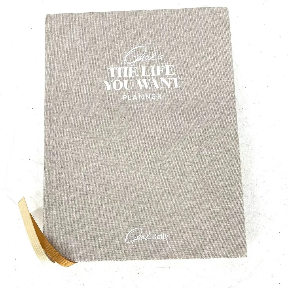 Oprah The Life You Want Planner Guided Journal Goal Setting New Unused